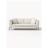 Westwing Collection Divano 3 posti con piedini in metallo Emma