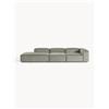 Westwing Collection Chaise longue XL componibile in velluto a coste Lennon