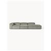 Westwing Collection Chaise longue XL componibile in velluto a coste Lennon