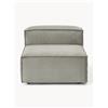 Westwing Collection Modulo centrale in velluto a coste Lennon