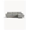 Westwing Collection Divano letto 3 posti con materasso Cucita