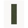 Westwing Collection Passatoia in lana fatta a mano con motivo in rilievo Aaron - Verde