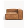 Westwing Collection Modulo angolare in pelle riciclata Lennon