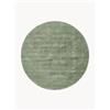 Westwing Collection Tappeto rotondo in viscosa fatto a mano Jane -