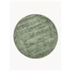 Westwing Collection Tappeto rotondo in viscosa fatto a mano Jane -