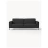 Westwing Collection Divano 3 posti Cucita
