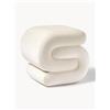 Westwing Collection Pouf imbottito in velluto Merle