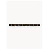 Nordal Appendiabiti da parete XL in legno fatto a mano Edgy