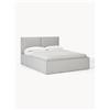 Westwing Collection Letto imbottito Dream - Grigio