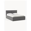 Westwing Collection Letto imbottito Dream - Grigio