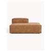Westwing Collection Modulo angolare in pelle riciclata Lennon