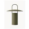Audo Copenhagen Lampada da tavolo a LED con luce regolabile e porta USB Ray - Verde