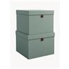 Bigso Box of Sweden Set di 2 scatole Tristan -