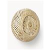 Westwing Collection Applique di design in bambù naturale Evelyn