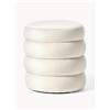 Westwing Collection Pouf imbottito in velluto Alto