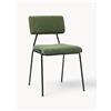 Westwing Collection Sedie imbottite in velluto a coste Mats 2 pz
