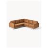 Westwing Collection Divano angolare 4 posti in pelle Hunter