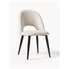 Westwing Collection Sedia imbottita in velluto Rachel
