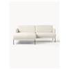 Westwing Collection Divanetto angolare in teddy Fluente