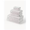 Westwing Collection Set di asciugamani in cotone organico Premium, varie misure