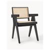 Westwing Collection Sedia con braccioli e intreccio viennese Sissi -