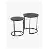 Westwing Collection Set di 2 tavolini in legno di mango Andrew