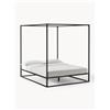 Westwing Collection Letto a baldacchino in metallo Belle