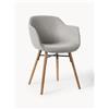 Westwing Collection Sedia con braccioli con seduta stretta Fiji -