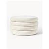 Westwing Collection Pouf imbottito XL in velluto con vano contenitore Alto