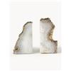 Westwing Collection Reggilibri in quarzo Sedona 2 pz - Bianco
