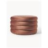 Westwing Collection Pouf imbottito XL in velluto con vano contenitore Alto
