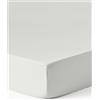 Westwing Collection Lenzuolo con angoli topper in raso di cotone Comfort