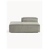 Westwing Collection Modulo-Chaise lounge in velluto a coste Lennon