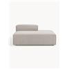 Westwing Collection Modulo chaise lounge in bouclé Lennon