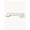 Westwing Collection Divano XL componibile in teddy Sofia - Bianco