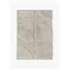 Westwing Collection Tappeto soffice con motivo in rilievo Jade - Grigio