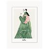 POSTER & FRAME Stampa digitale incorniciata Green Coat