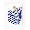 POSTER & FRAME Poster Blue Stripe At Concorde by Sofia Lind x The Poster Club