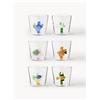 ICHENDORF Set 6 bicchieri acqua fatti a mano Marine Garden
