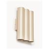 Westwing Collection Applique con luce su e giù Tacey - Beige