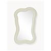 Westwing Collection Specchio da parete con cornice ondulata Cosimo
