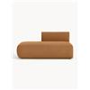 Westwing Collection Chaise longue componibile in bouclé Sofia