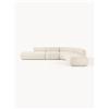 Westwing Collection Divano angolare componibile 4 posti in teddy Sofia