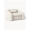 Westwing Collection Poltrona letto in teddy-bouclé Eliot