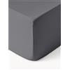 Westwing Collection Lenzuolo con angoli boxspring in raso di cotone Comfort