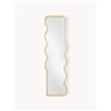 Westwing Collection Specchio ondulato a figura intera in legno Stream -