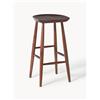 Westwing Collection Sgabello da bar in legno di mango Nino
