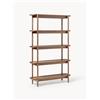 Westwing Collection Scaffale alto in legno Libby - Marrone
