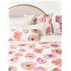 Westwing Collection Copripiumino in raso di cotone con stampa floreale Fiorella