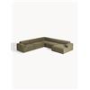 Westwing Collection Divano angolare XL Melva - Verde
